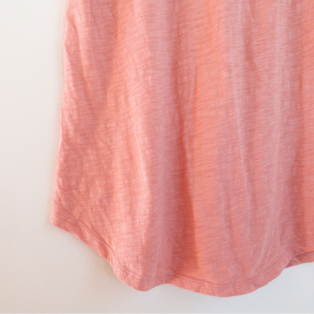 Loft Outlet Rainbow Trim Crew Neck Tee - Picture 2 of 6